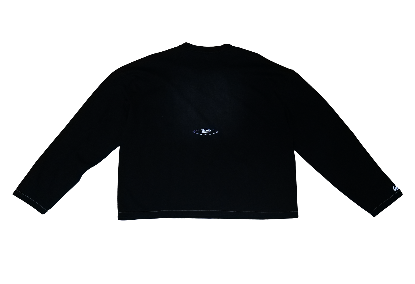 KINSHIP BLACK SUNFADED LONG-SLEEVE TSHIRT