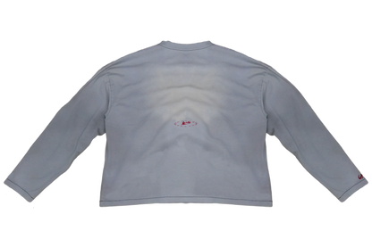 KINSHIP GREY SUNFADED LONG-SLEEVE TSHIRT